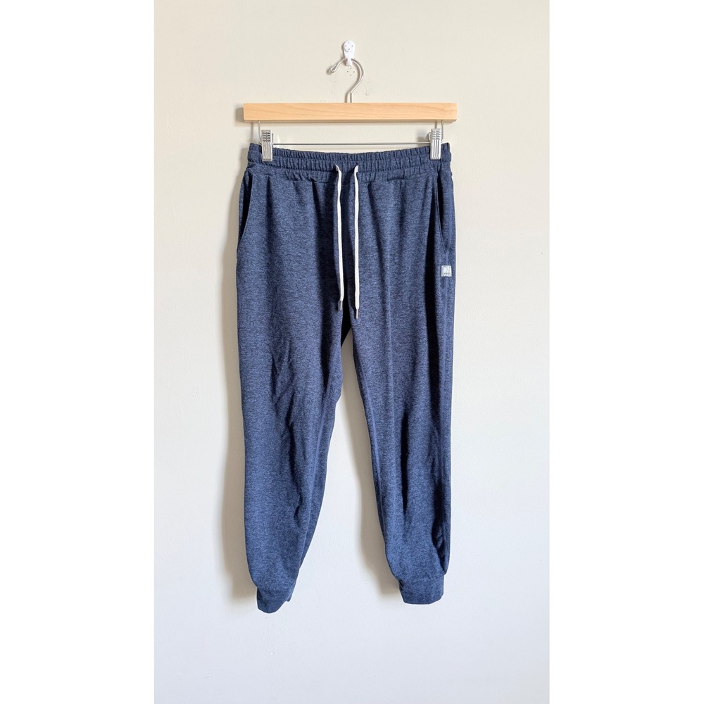 Vuori Performance Jogger Navy Blue Heather Women XS Activewear Lounge Pants